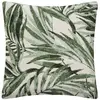 Housse de coussin Tropique vert cèdre 40x40cm - Atmosphera créateur d'intérieur