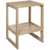 5five - étagère empilable 1 case "mix n  modul" effet bois naturel