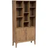 Bibliothèque Sabor acacia 95x190cm Atmosphera Créateur D'intérieur