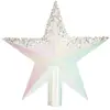 Feeric lights and christmas piek ster - parelmoer wit -22cm -kunststof