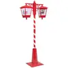 Décoration Lumineuse "2 Lanternes" 188cm Rouge & Blanc