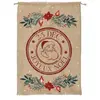 Atmosphera Créateur d'intérieur Cadeauzak met kerstpatroon, 50 x 70 cm