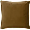 Coussin - ATMOSPHERA - Lilou - 45x45 cm - Déhoussable - Velours Mordoré