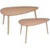 Table basse Miléo naturel X2 Atmosphera - Naturel