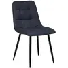 Chaise tissu Sirac gris foncé - Atmosphera - Contemporain - Design