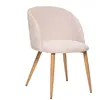 Chaise imitation chêne Céleste beige - ATMOSPHERA