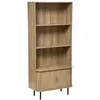 ATMOSPHERA Bibliothèque 3 Étagères Design "Colva" 179cm Beige