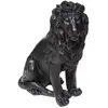 Statuette "Lion" - noir H80 cm - Noir - Atmosphera createur d'interieur