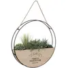 ATMOSPHERA Décoration Murale à Suspendre "Plante" 44cm Naturel Marron