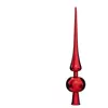 Atmosphera Feeric lights and christmas kerstboom piek - rood - kunststof - 28 cm