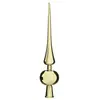 Atmosphera kerstboom piek - goud - kunststof - 28 cm