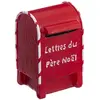 ATMOSPHERA Boîte Aux Lettres Déco "père Noël" 5cm Rouge