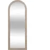 Miroir Hsur pied Helois 72x192cm beige - Atmosphera createur dinterieu...