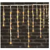 Rideau scintillant extérieur 900 LED blanc chaud effet tombée de neige Feeric lights & christmas