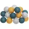 Atmosphera - Guirlande Led pile 16 boules Tropi D3,5cm créateur d'inté...