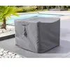 HESPERIDE Housse de protection pour table carrée S Hespéride - Gris