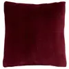 Coussin Ollis rouge grenat 38x38cm - Atmosphera createur dinterieur