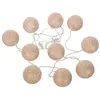 Atmosphera Guirlande Led 10 Boules Glitter Rose