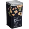 Paris Prix Bac de cuisine pour bouillon cube en fer Noir 1kg 8,8x8,8x h7 cm