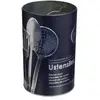 SECRET DE GOURMET Five - Pot à ustensiles métal black edition noir - 5