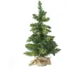 Anders Kunstkerstboom 100CM in Jute Zak - Leuke Decoratieve kunstspar