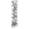 Atmosphera Créateur d'intérieur Kerstversiering, plastic sterren, 6 stuks