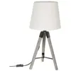 Lampe trépied Runo beige H58cm Atmosphera Créateur D'intérieur