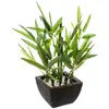 Bambou artificiel pot céramique H26cm Atmosphera Créateur D'intérieur