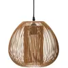 ATMOSPHERA Suspension filaire - AC-DÉCO - D 27.5 x H 25 cm - Marron - Métal - 40 W