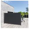 HESPERIDE Paravent écran Antao graphite Hespéride
