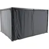 Jeu de 4 rideaux pour tonnelle Belize 3 x 3,8 m - Hesperide