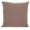 Coussin déhoussable coton gris taupe 38x38cm Atmosphera Créateur D'intérieur