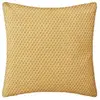 Coussin - motifs otto - coton - jaune ocre - 38x38 cm - Jaune - Atmosphera createur d'interieur