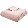 Atmosphera - Dessus de lit + 2 taies Dolce rose poudré - 260x240 cm