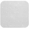 Tapis anti-dérapant - FIVE - 55 x 55 cm - PVC - Blanc - Ventouses