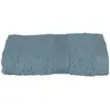 EDM Serviette invité Praia coton bleu orage 30x50cm Atmosphera Créateur D'intérieur
