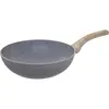 5five - wok aluminium forgé "nature" 28cm