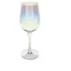 Secret de Gourmet Set van 6x wijnglazen parelmoer voor rode wijn Fantasy 380 ml van glas - Wijn glazen
