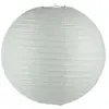 OPEN EN VILLE Suspension - Lanterne - Boule Blanche - D.45cm - Papier - Style Scandinave