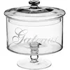 5 five simply smart Bonbonnière - Non spécifié - D.19 x H.21 cm - Verre - Transparent - 1895 ml