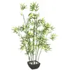 Atmosphera - Bambou artificiel en pot H122 L, 36 x l, 36 x H, 122 cm Vert