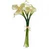 Atmosphera Bouquet de Fleurs artificielles 8 Arums blanches H 36 cm