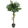 Atmosphera Plante Artificielle Jj080 120 Cm Deco Green Collection