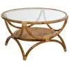 ATMOSPHERA Table Basse Rotin Farah Beige