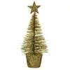 FEERIC LIGHT & CHRISTMAS Décoration de sapin de table - pailletée - H14 cm