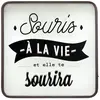 Boîte lumineuse carrée 25x25 Atmosphera Créateur D'intérieur