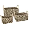Atmosphera Panier de rangement rectangulaire - Etnik - Lot de 3