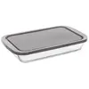 Plat rectangulaire couvercle silicone 29x18cm keepeat - 5five
