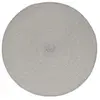 Secret de Gourmet - Set de table Tressé Rond - Diam. 38 cm - Gris clair