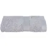AC-DECO Serviette invité Essentiel coton gris taupe 30x50cm - Atmosphera créateur d'intérieur